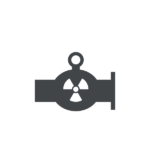 ícone de teste de esfregaço cinza